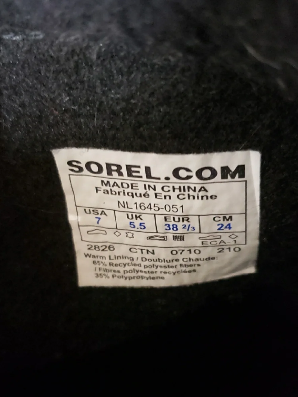 Sorel Joan Of Arctic Woman's Black and Grey Waterproof Winter Boot - Picture 6 of 8